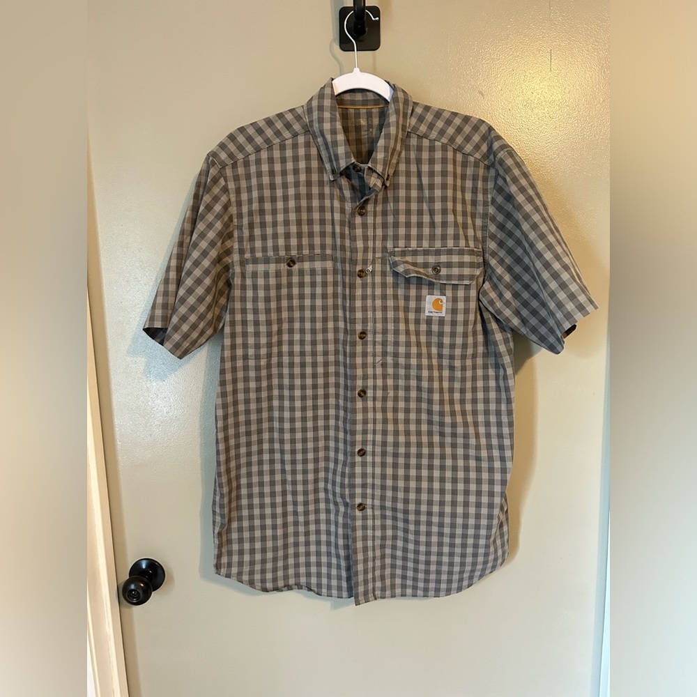 Carhartt Force Relaxed Fit Lightweight Short-Sleeve Button-Down Shirt